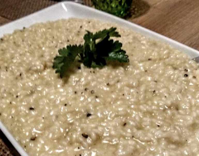 Risotto Cacio E Pepe Di Antonino Cannavacciuolo Ecco Il Mio Trucco Per Una Cremina Perfetta Cosa Aggiungo Alla Fine Il Risultato E Super Goloso Piu Donna