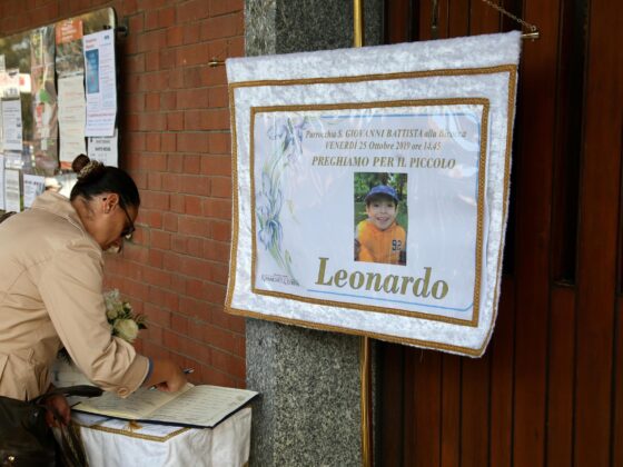 Funerali del piccolo Leonardo Acquaviva,